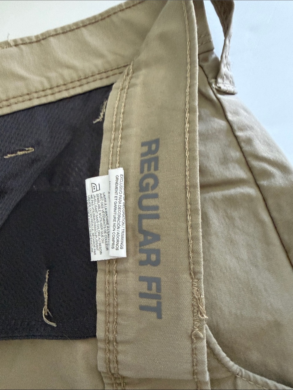 Dickies Khaki Cooling Temp IQ Cargo Short Size 34 - Picture 3 of 15